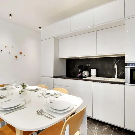 Modern - 1br-6p - Ac - Marais Apartment *