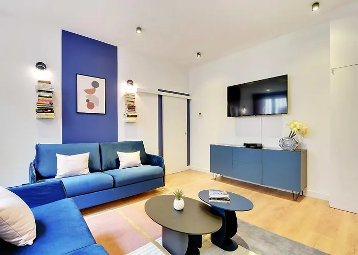 Modern - 1br-6p - Ac - Marais