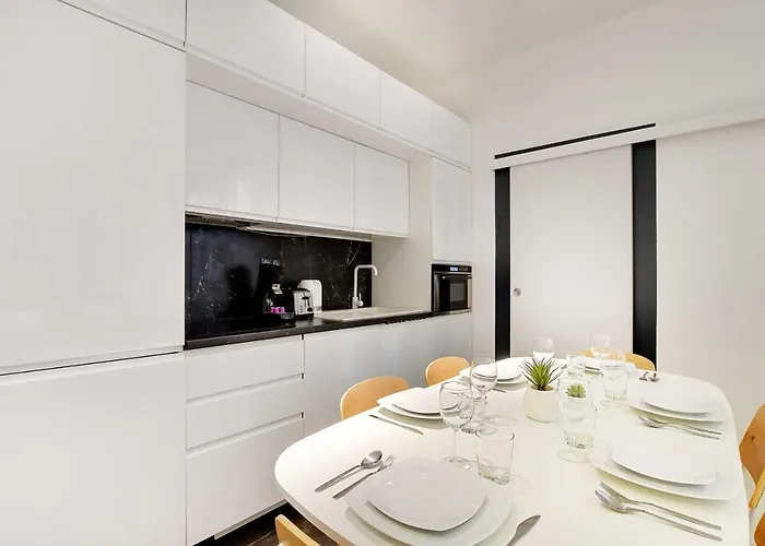 Modern - 1br-6p - Ac - Marais Apartamento