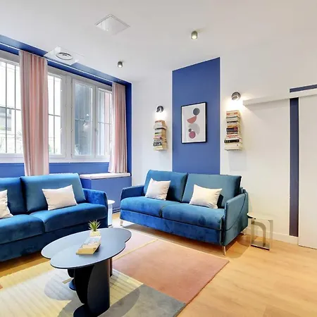 Апартаменты Modern - 1br-6p - Ac - Marais Париж