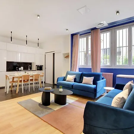 Apartmán Modern - 1br-6p - Ac - Marais