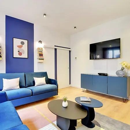 Modern - 1br-6p - Ac - Marais