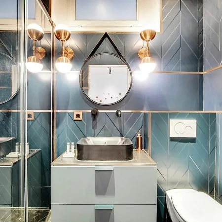 Modern - 1br-6p - Ac - Marais Апартаменты *