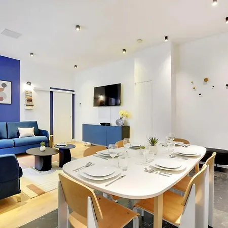 Modern - 1br-6p - Ac - Marais Apartmán *