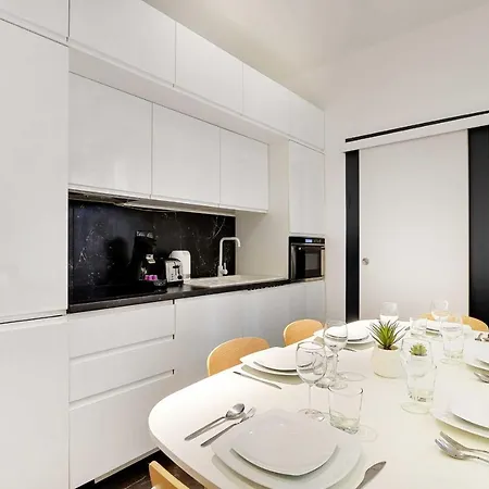 Modern - 1br-6p - Ac - Marais Апартаменты