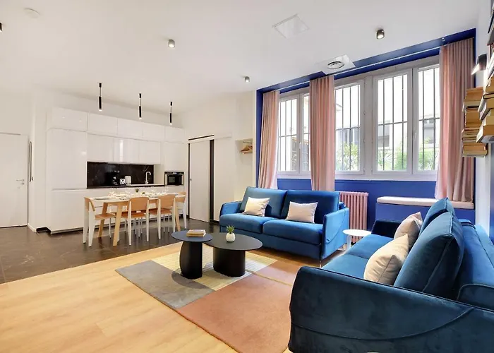 Apartmán Modern - 1br-6p - Ac - Marais